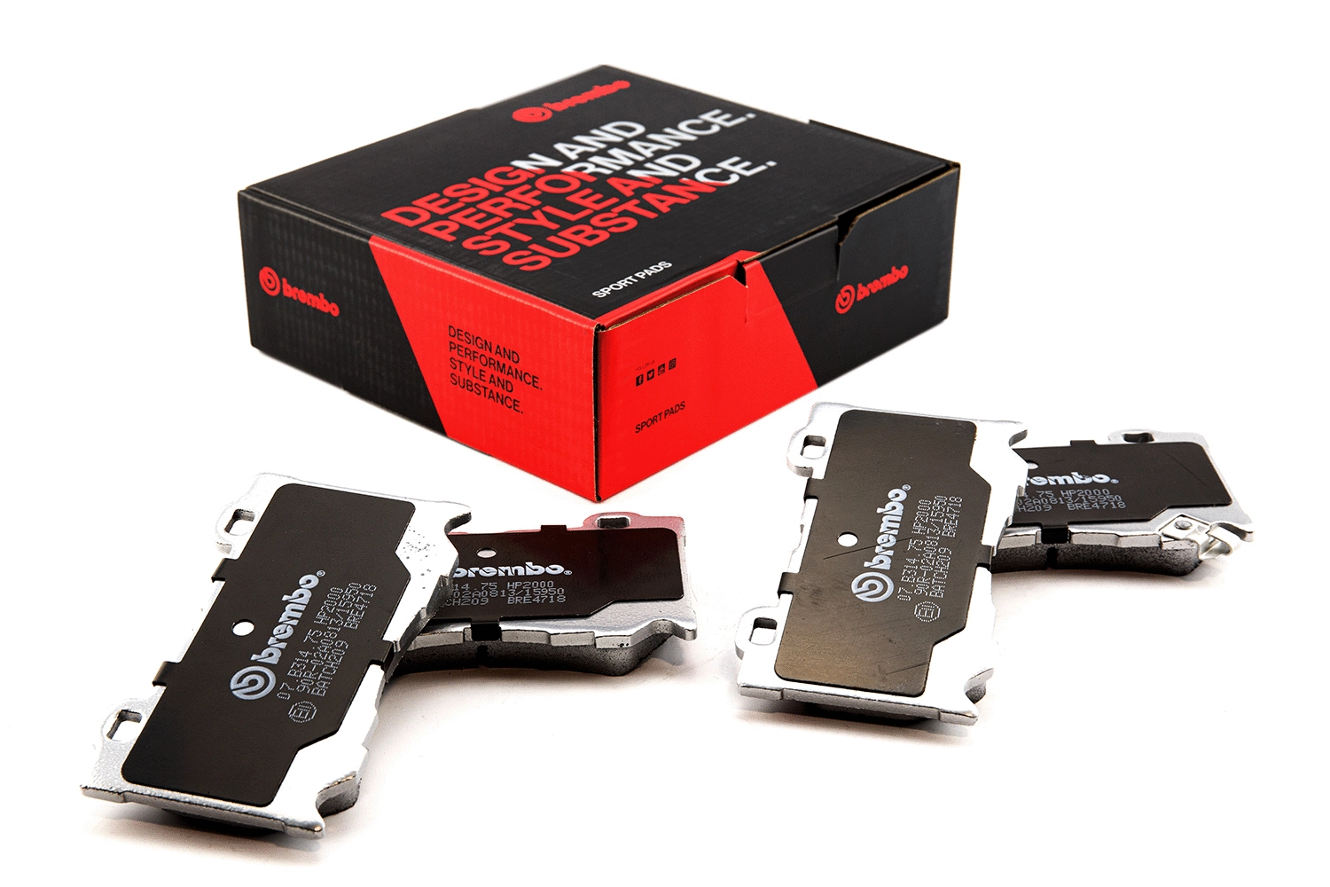 High Performance Brake Pad Set (07.B314.75)