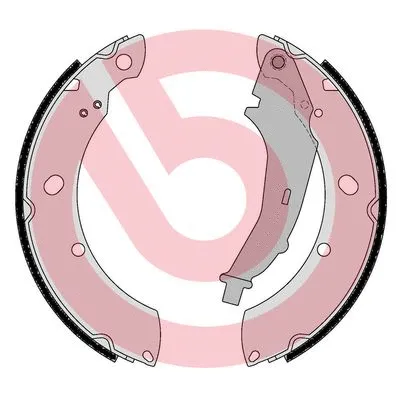 Brake Shoe Set (S 85 544)
