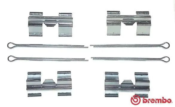 Accessory Kit, disc brake pad (A 02 257)