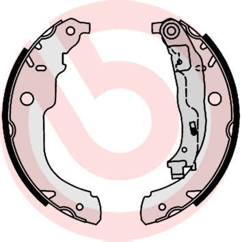 Brake Shoe Set (S 61 528)