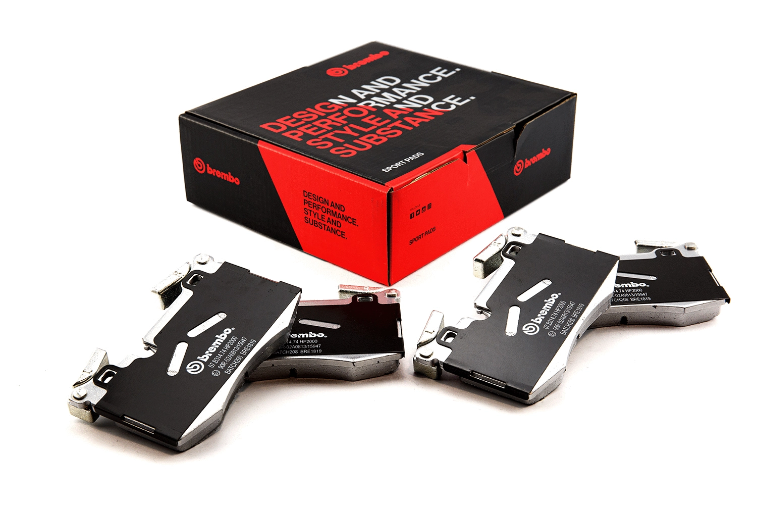 High Performance Brake Pad Set (07.B314.74)
