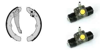 Brake Shoe Set (H 85 014)