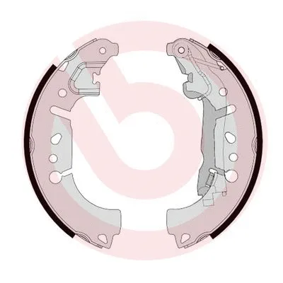 Brake Shoe Set (S 23 580)