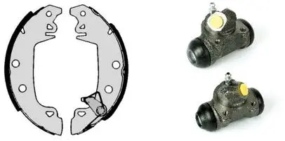 Brake Shoe Set (H 68 017)