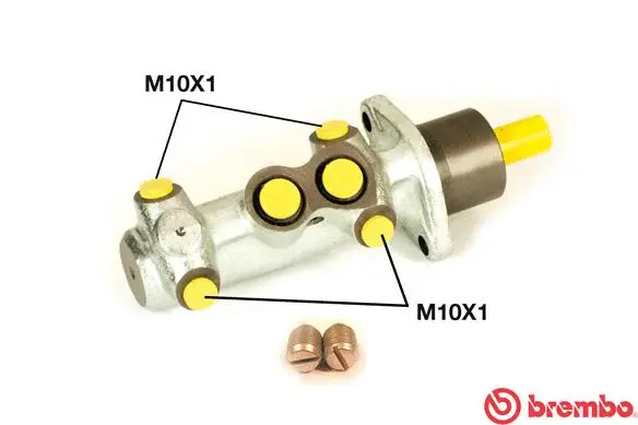 Brake Master Cylinder (M 23 029)