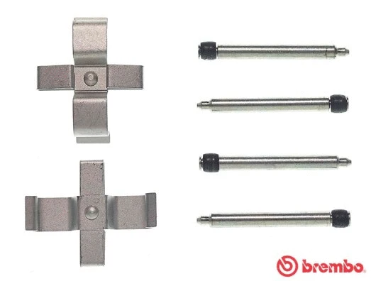 Accessory Kit, disc brake pad (A 02 270)
