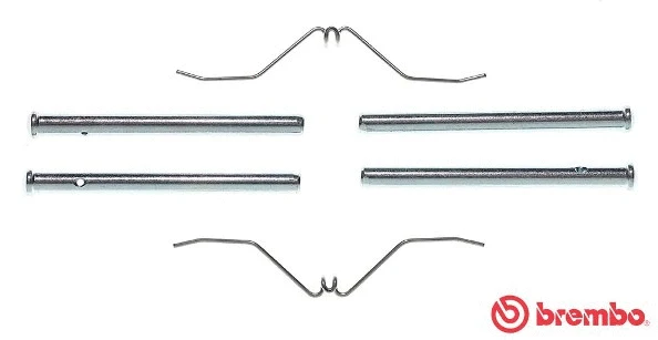 Accessory Kit, disc brake pad (A 02 264)