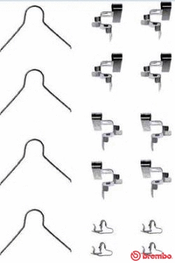 Accessory Kit, disc brake pad (A 02 309)