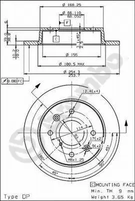 Brake Disc (08.5218.10)