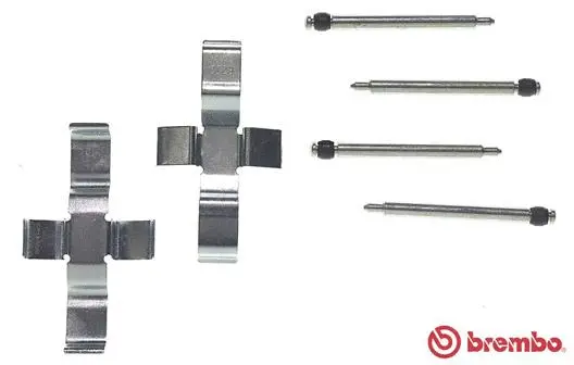 Accessory Kit, disc brake pad (A 02 279)