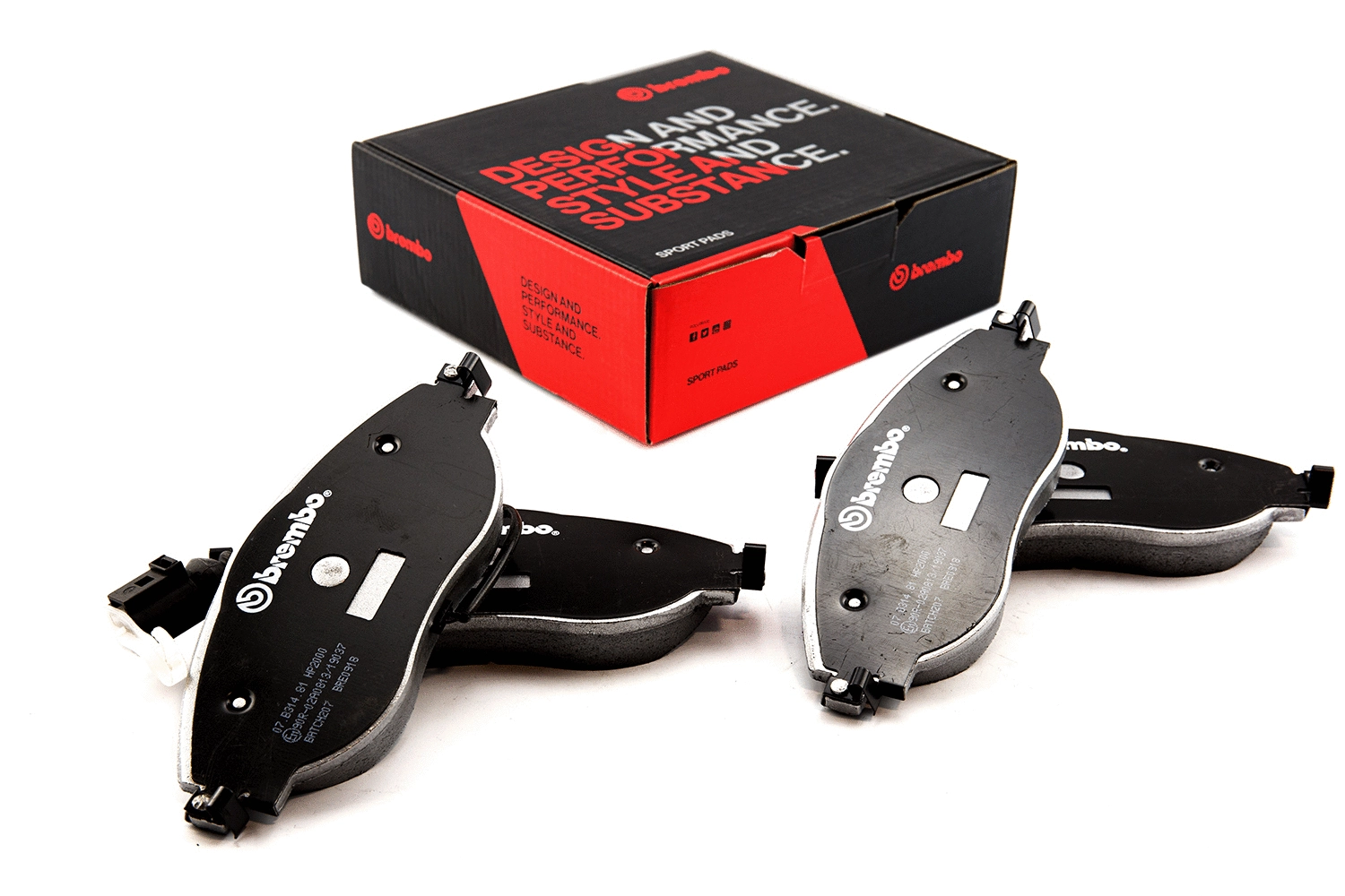 High Performance Brake Pad Set (07.B314.81)
