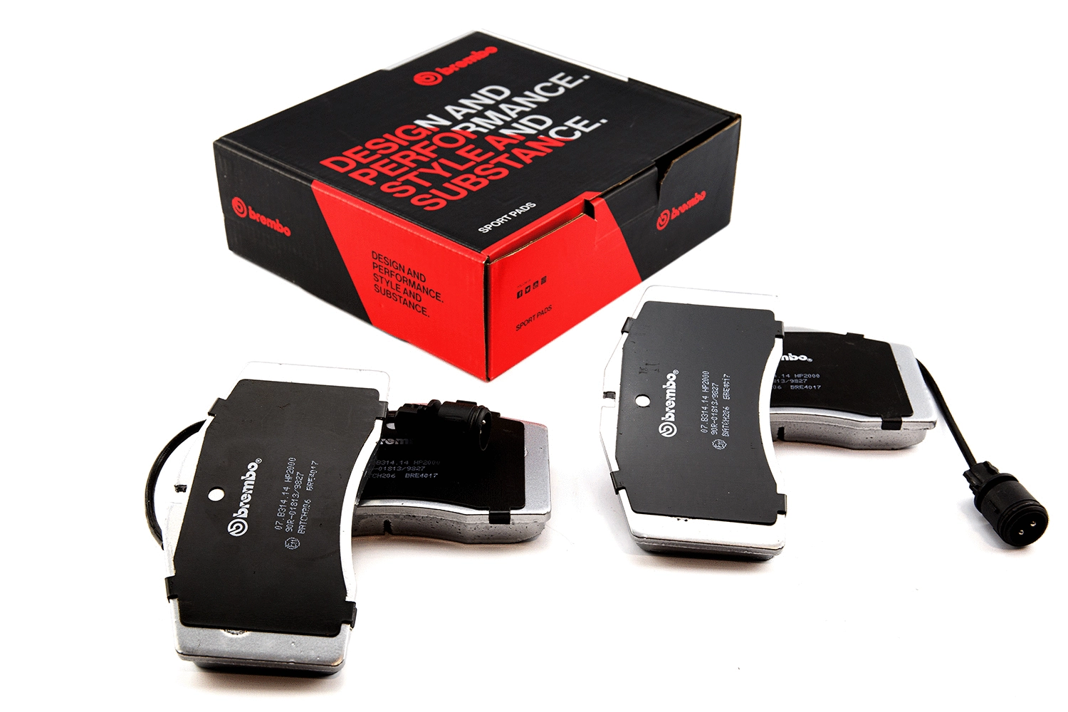 High Performance Brake Pad Set (07.B314.14)