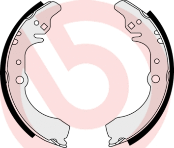 Brake Shoe Set (S 16 512)