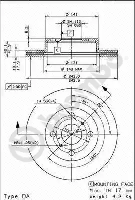 Brake Disc (09.5937.10)