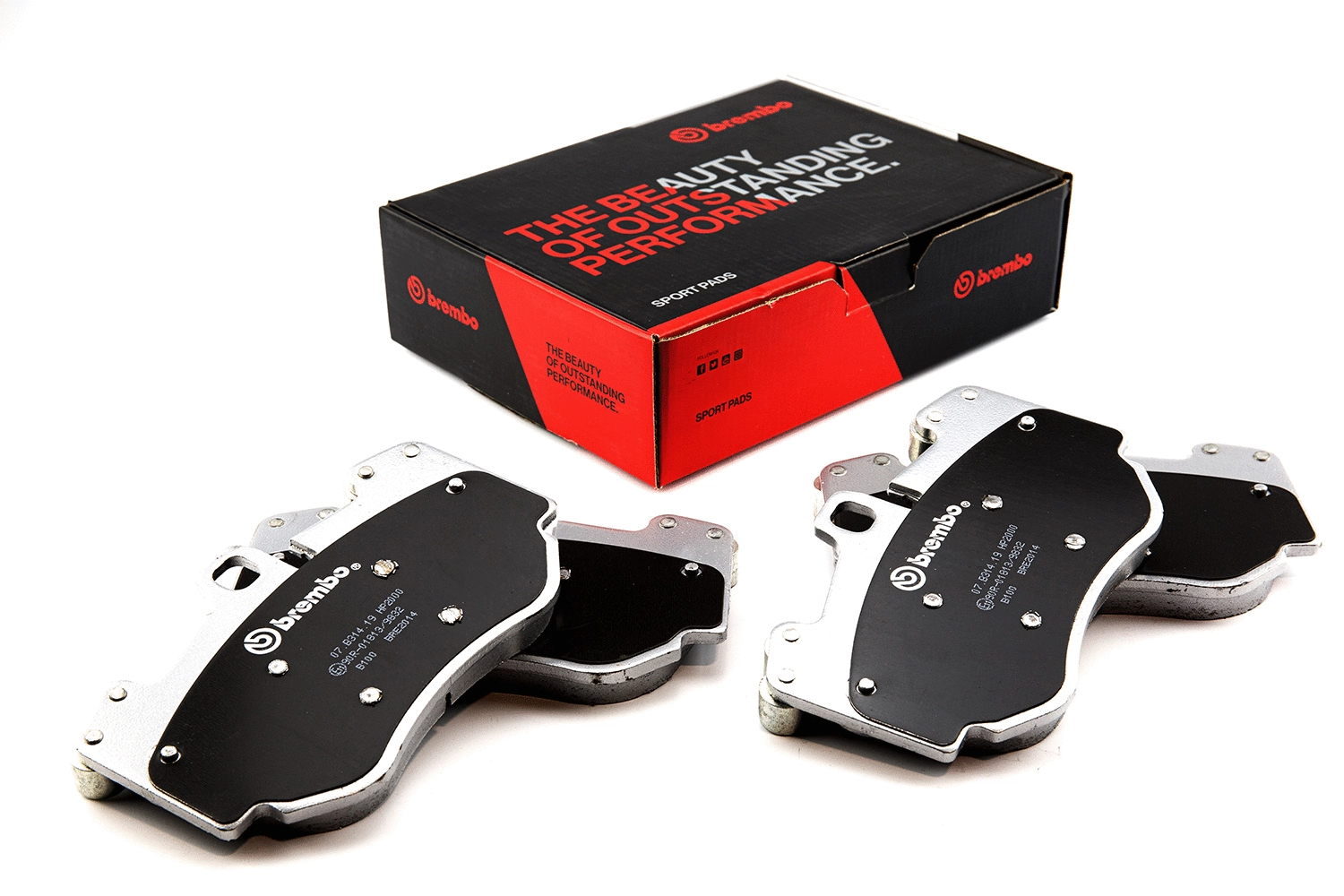 High Performance Brake Pad Set (07.B314.19)