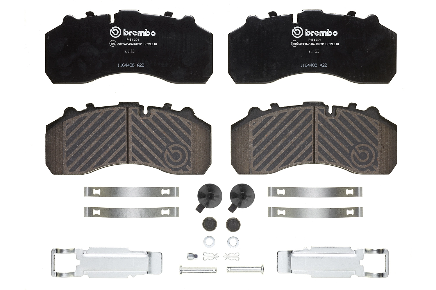 Brake Pad Set, disc brake (P B4 301)