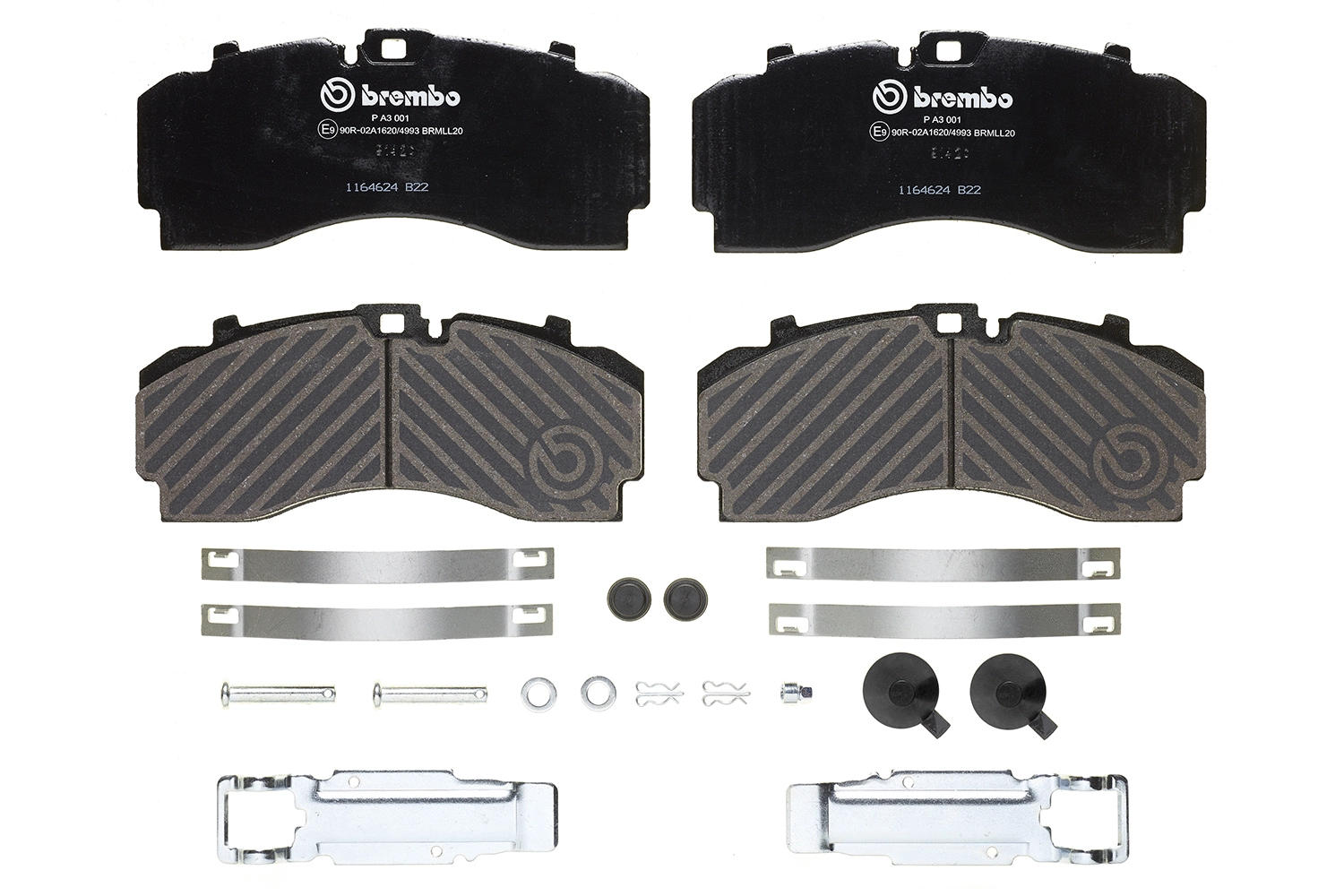 Brake Pad Set, disc brake (P A3 001)