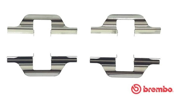 Accessory Kit, disc brake pad (A 02 304)