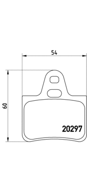 Brake Pad Set, disc brake (P 61 010)