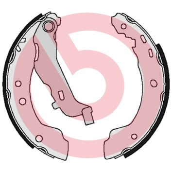 Brake Shoe Set (S 23 572)