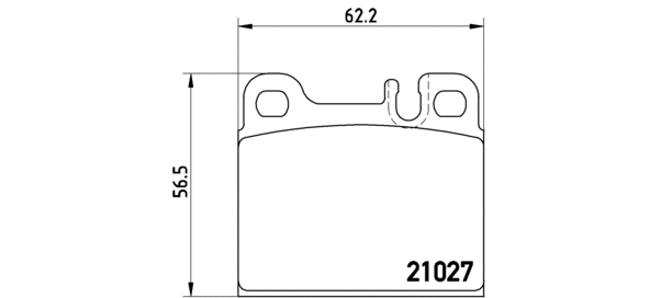 Brake Pad Set, disc brake (P 50 005)
