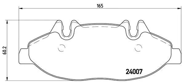 Brake Pad Set, disc brake (P 50 050)