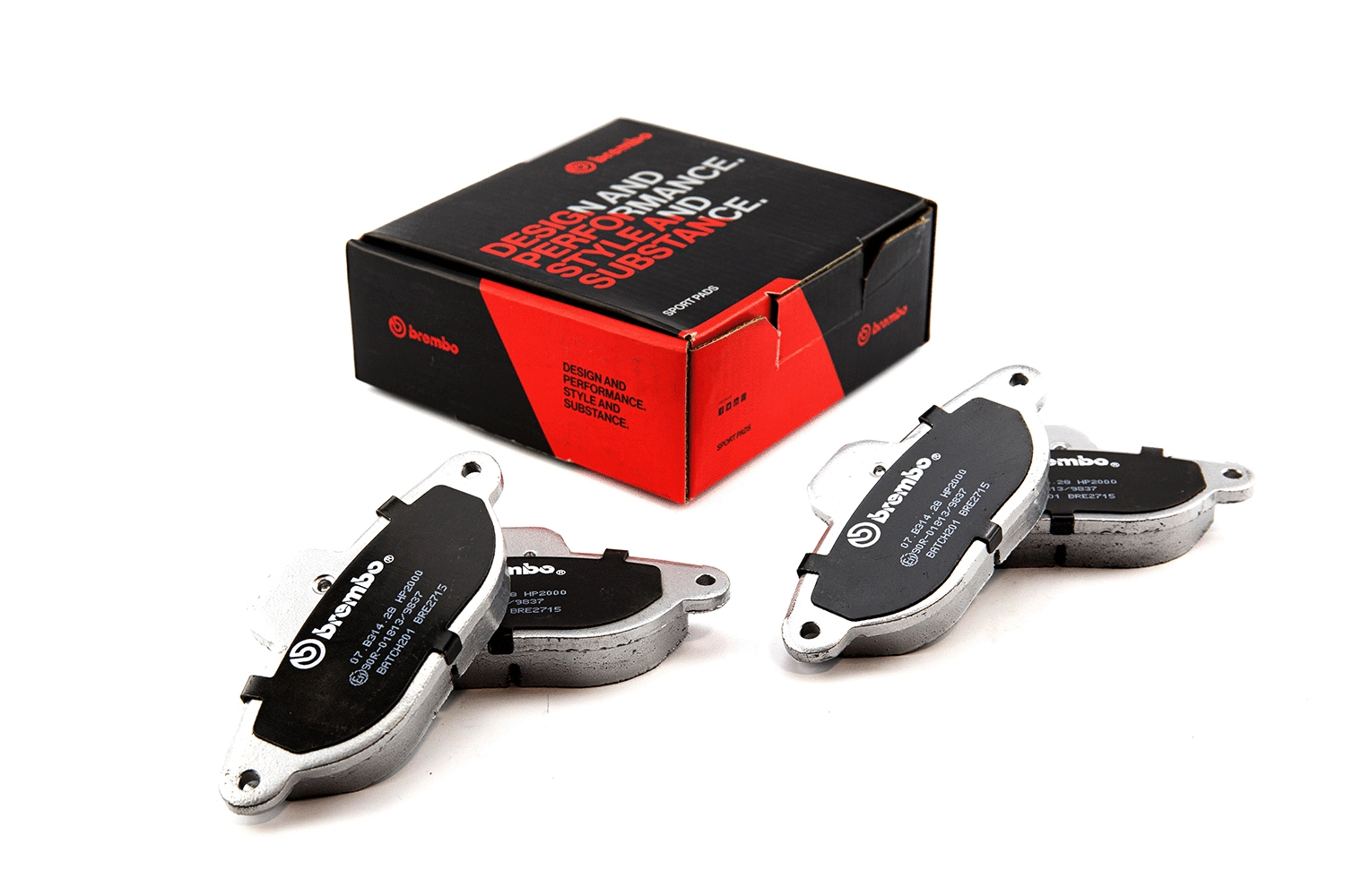 High Performance Brake Pad Set (07.B314.28)
