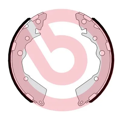 Brake Shoe Set (S 30 542)