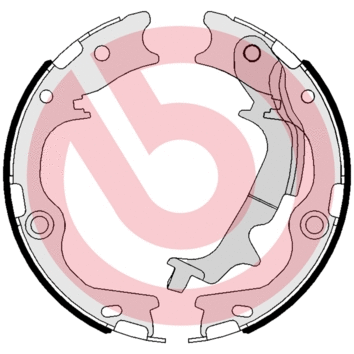 Brake Shoe Set (S 30 537)