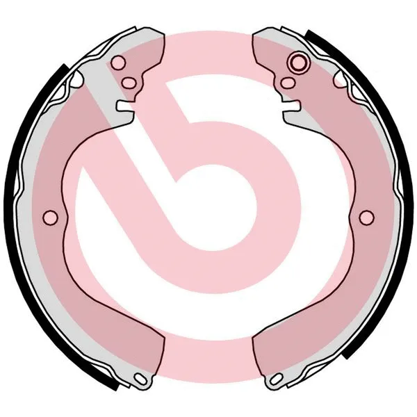 Brake Shoe Set (S 54 525)