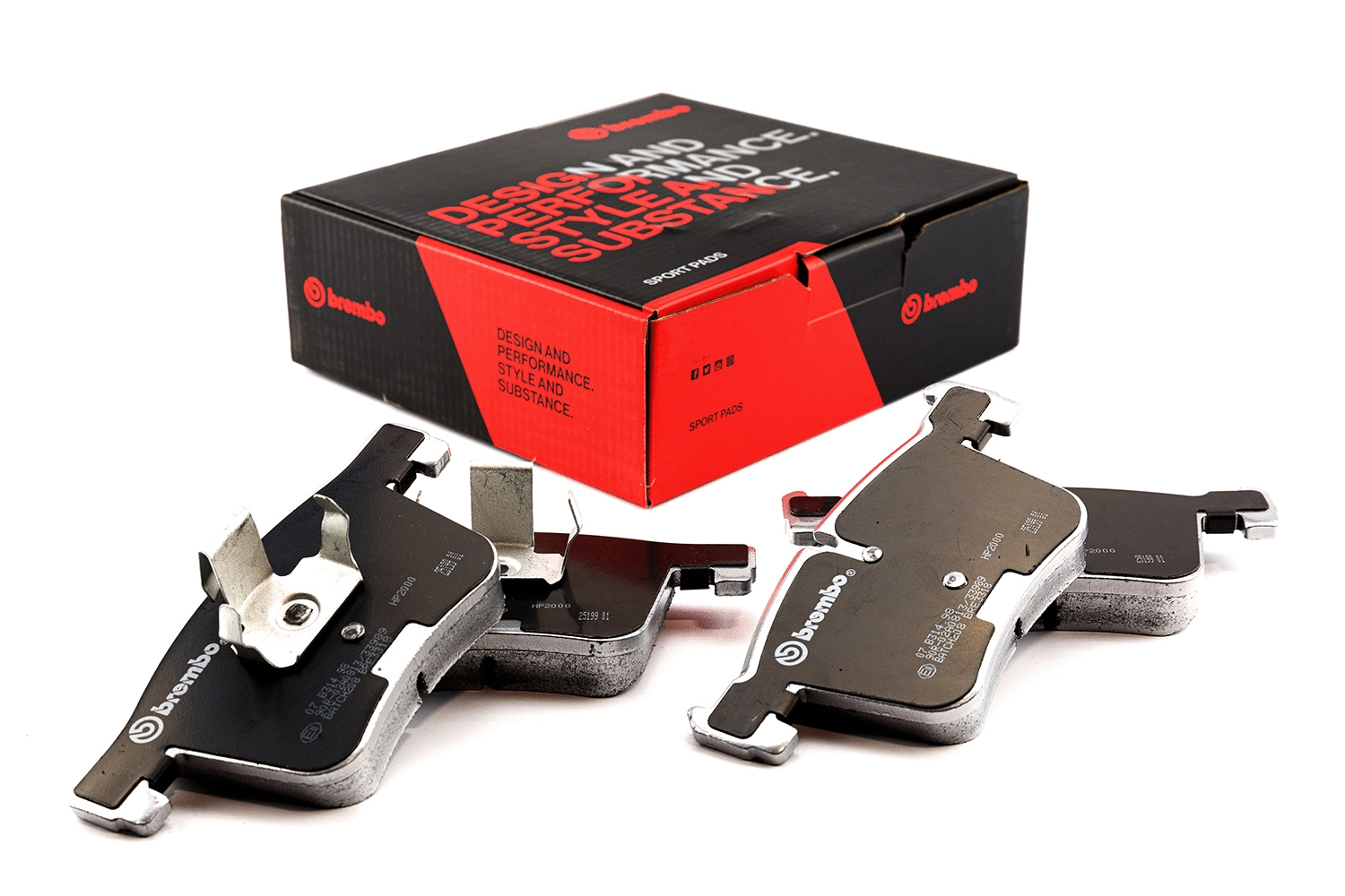 High Performance Brake Pad Set (07.B314.98)