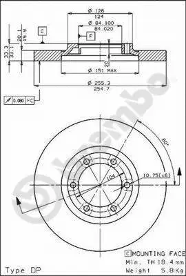 Brake Disc (08.4887.10)