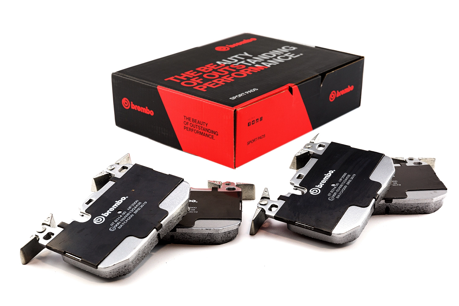 High Performance Brake Pad Set (07.B314.90)