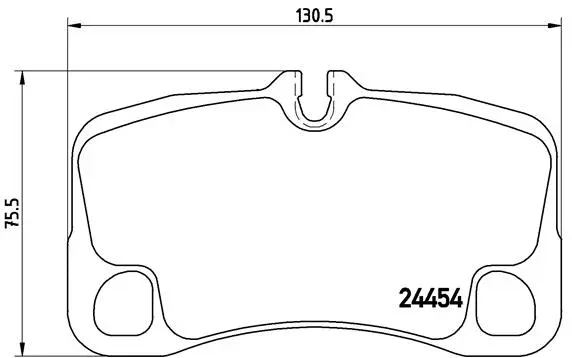 Brake Pad Set, disc brake (P 65 013)