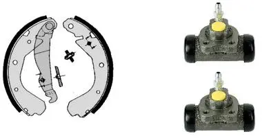 Brake Shoe Set (H 59 017)