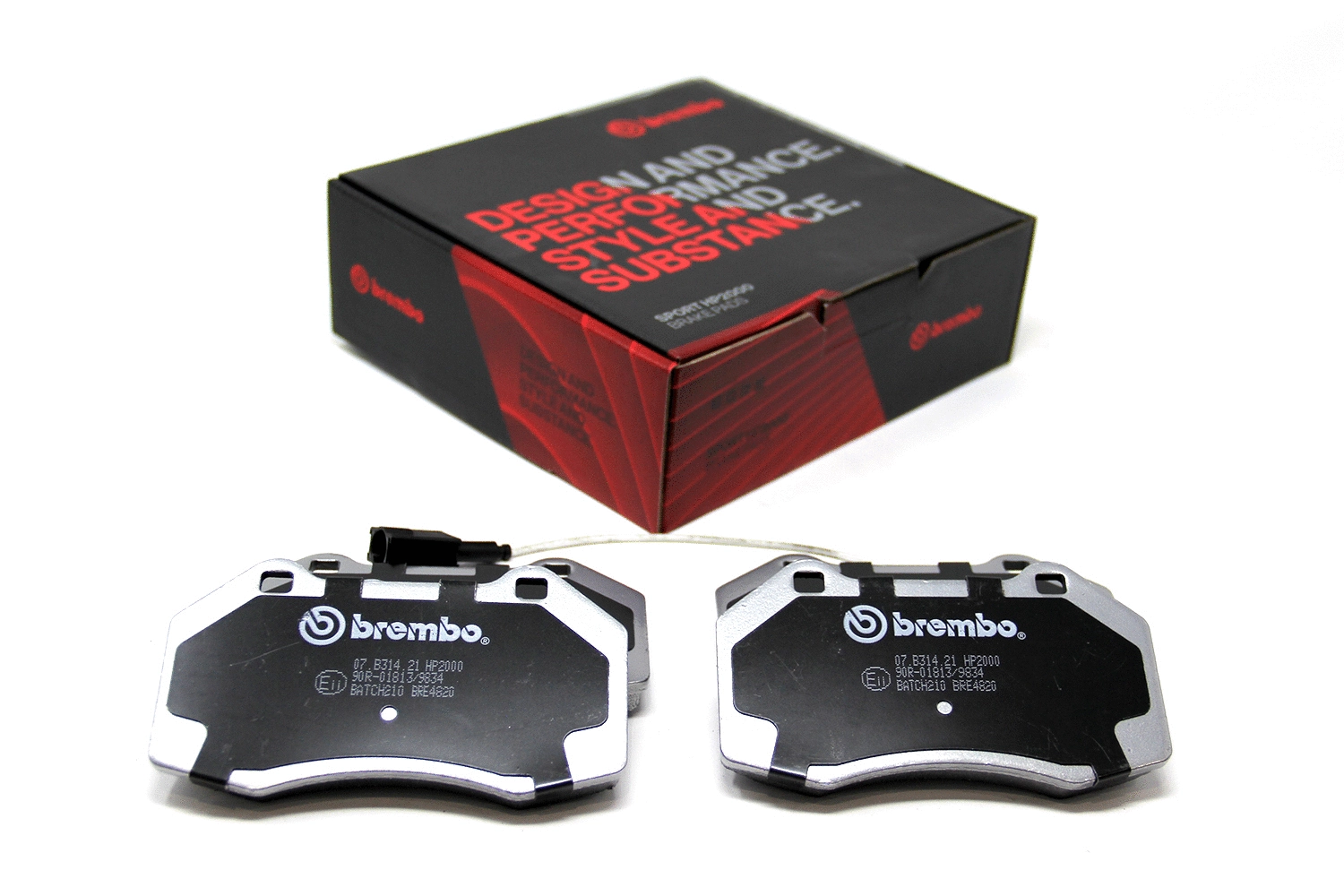 High Performance Brake Pad Set (07.B314.21)