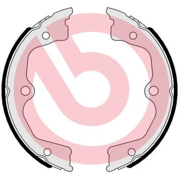 Brake Shoe Set, parking brake (S 28 518)