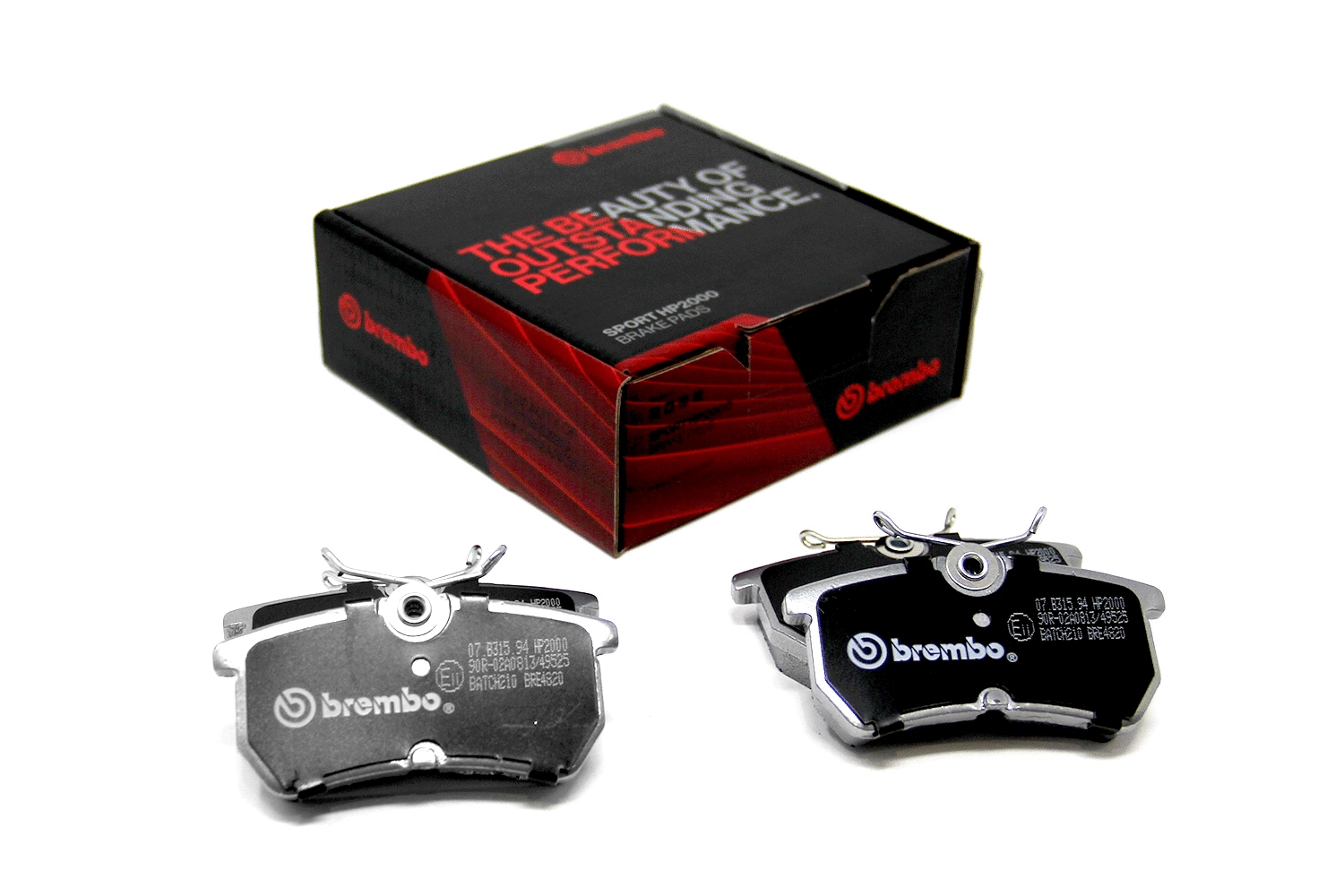 High Performance Brake Pad Set (07.B315.94)