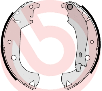 Brake Shoe Set (S 23 524)