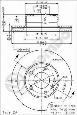 Brake Disc (09.5588.10)