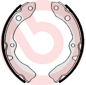 Brake Shoe Set (S 16 505)