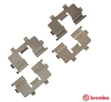 Accessory Kit, disc brake pad (A 02 287)