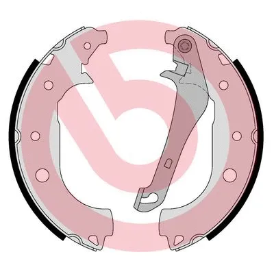 Brake Shoe Set (S 24 552)