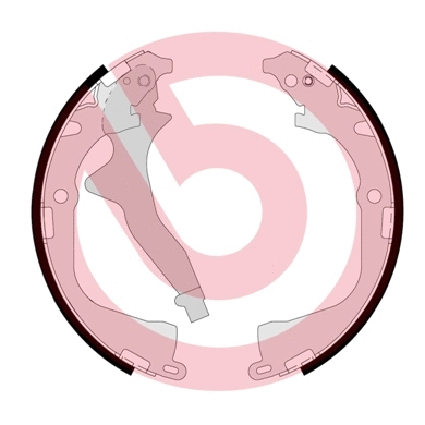 Brake Shoe Set (S 85 542)