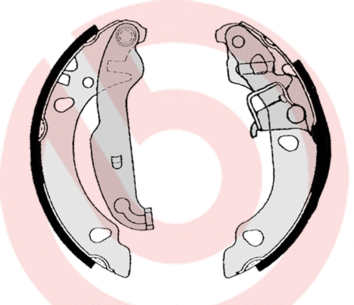Brake Shoe Set (S 24 530)