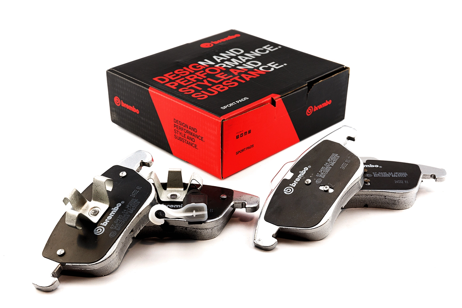 High Performance Brake Pad Set (07.D435.04)