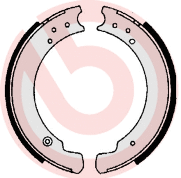 Brake Shoe Set (S 44 501)