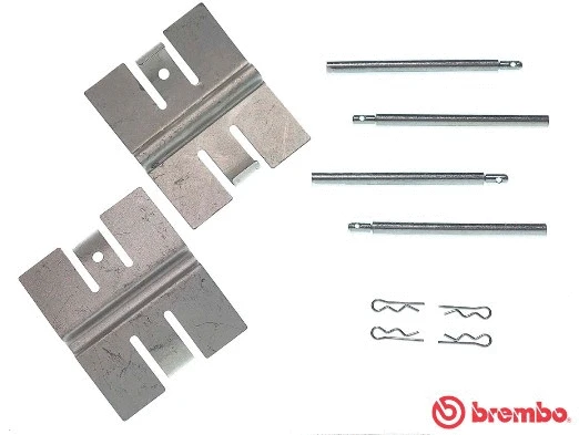 Accessory Kit, disc brake pad (A 02 322)
