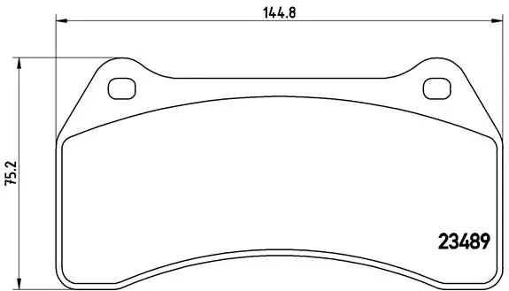 Brake Pad Set, disc brake (P 36 014)