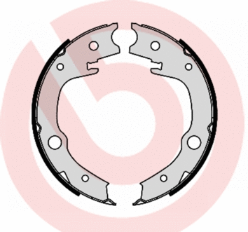 Brake Shoe Set, parking brake (S 83 551)